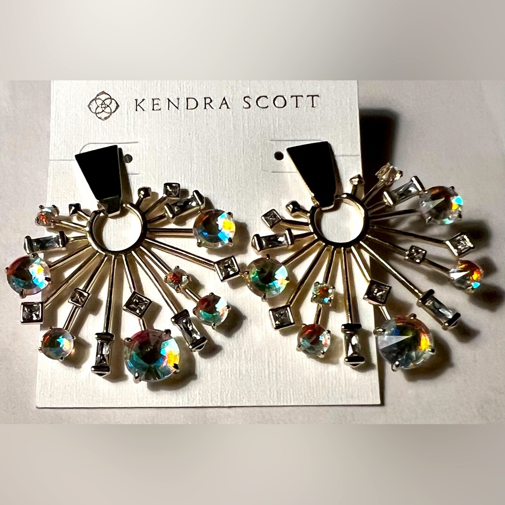 Kendra Scott Silver Fabia Earrings *Price Drop*